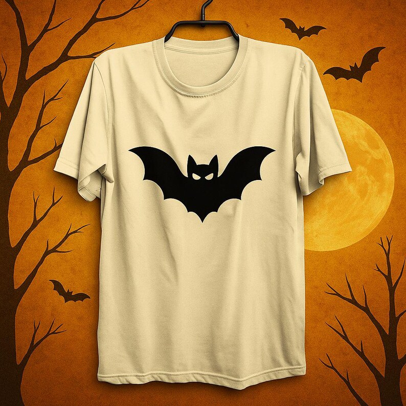Halloween Bat SVG Bundle | Spooky Bat Cut File for Cricut | Bat Silhouette Dxf Png Pdf | Halloween Decor Laser Cut File | Instant Download image 3