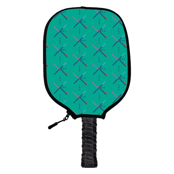 PDX Carpet Pickleball Paddle Cover - Handmade Pickleball Paddle Covers - Perfect Gift For Pickleball Players & Fans