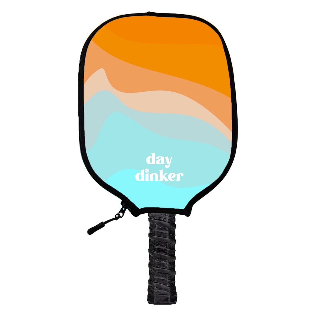 Day Dinker Pickleball Paddle Cover Handmade Pickleball Paddle Covers