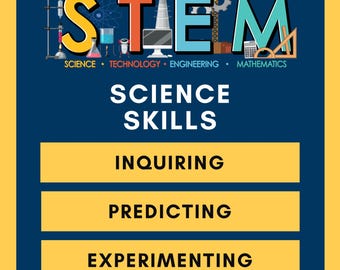 30 STEM-Experimente für Kinder | Druckbare Wissenschaftskarten | Saisonal + Ganzjährig | 30 praktische Aktivitäten + Arbeitsblätter