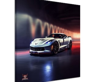 C7 Chevrolet Corvette Z06 Inspired Wall Art