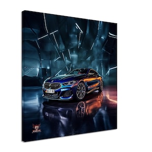 BMW 8 Series Inspired Wall Art