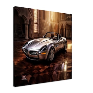 BMW Z8 Inspired Wall Art