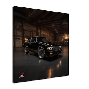 Buick Grand National Inspired Wall Art