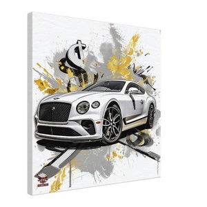 Bentley GT Inspired Wall Art