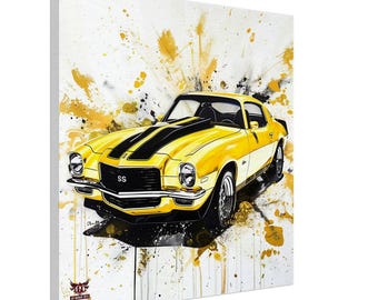 Poster Gran Torino - Impression Toile Vintage 60x90 Cm, Décoration Murale Cinéma