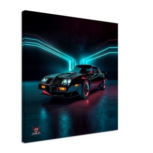 80s Pontiac Firebird Inspired Wal Art