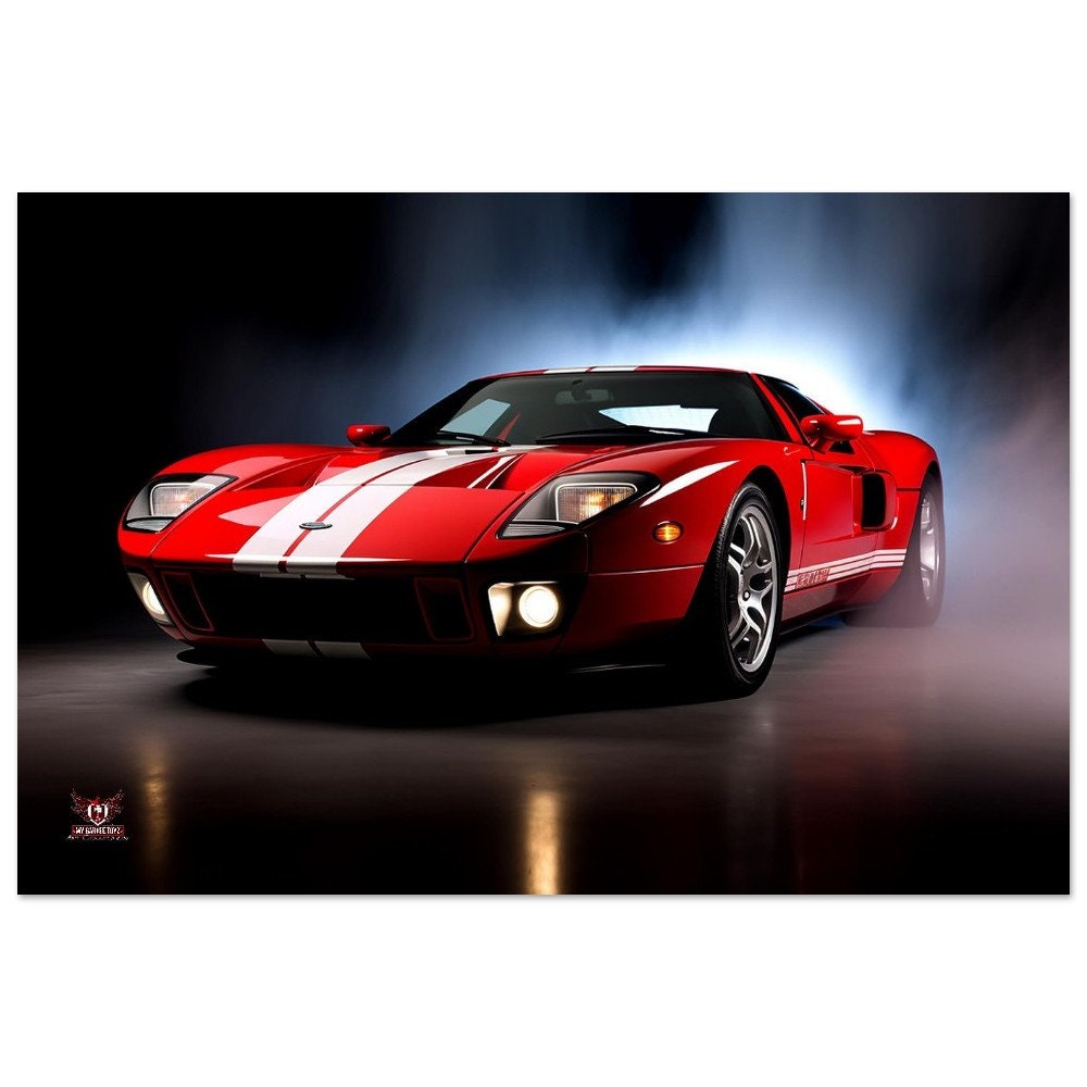 2005 Ford GT Inspired Wall Art