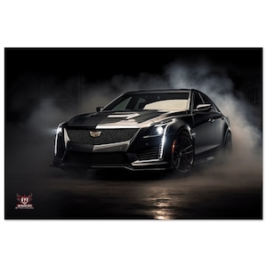 Cadillac CTS-V Inspired Wall Art