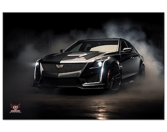 Cadillac CTS-V Inspired Wall Art