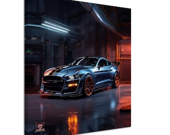 Ford Mustang Cobra Inspired Wall Art