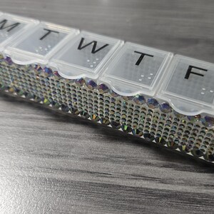 Blinged Day to Day Pill Case