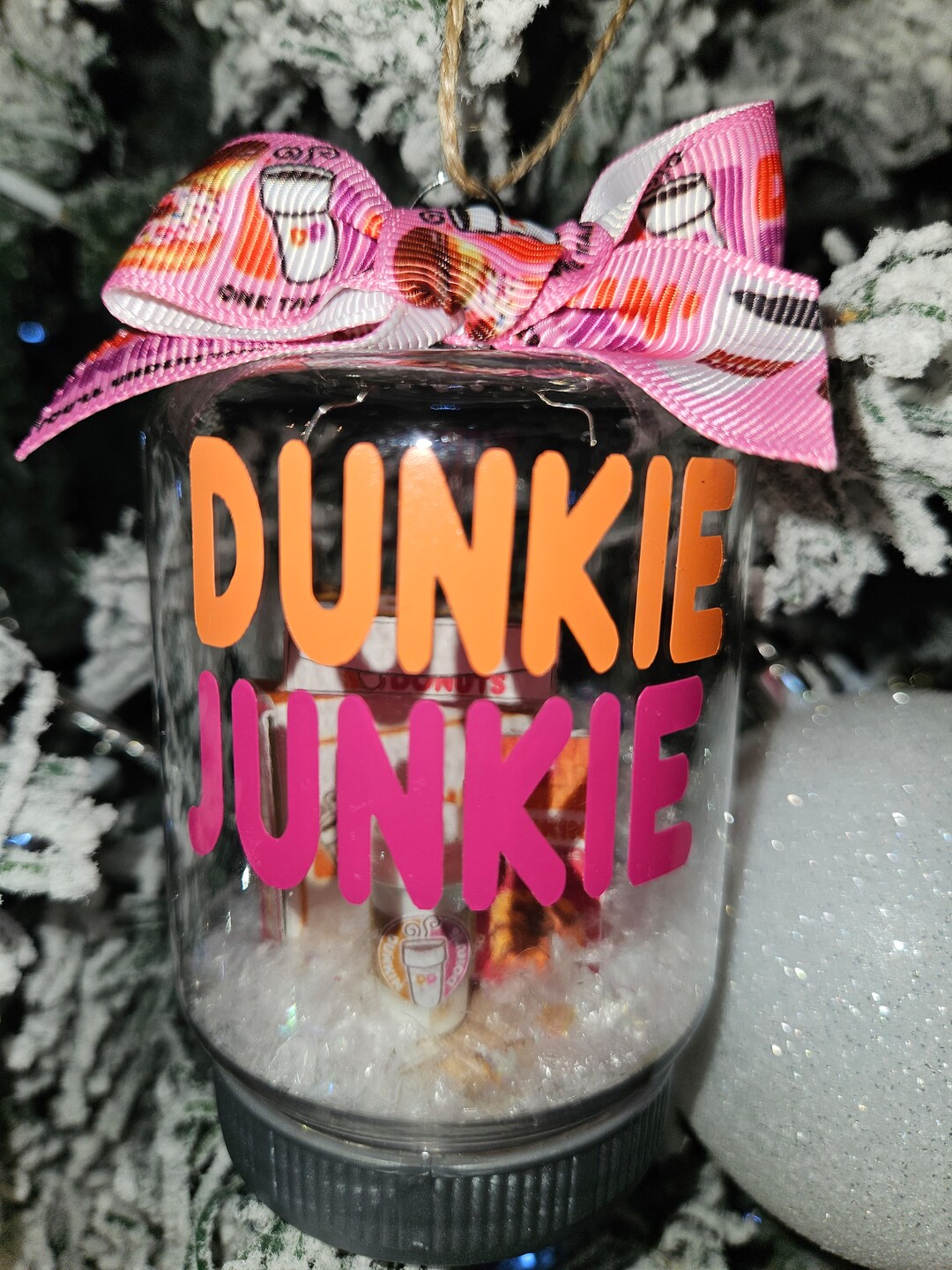 Dunkin Donuts Christmas Ornament Etsy