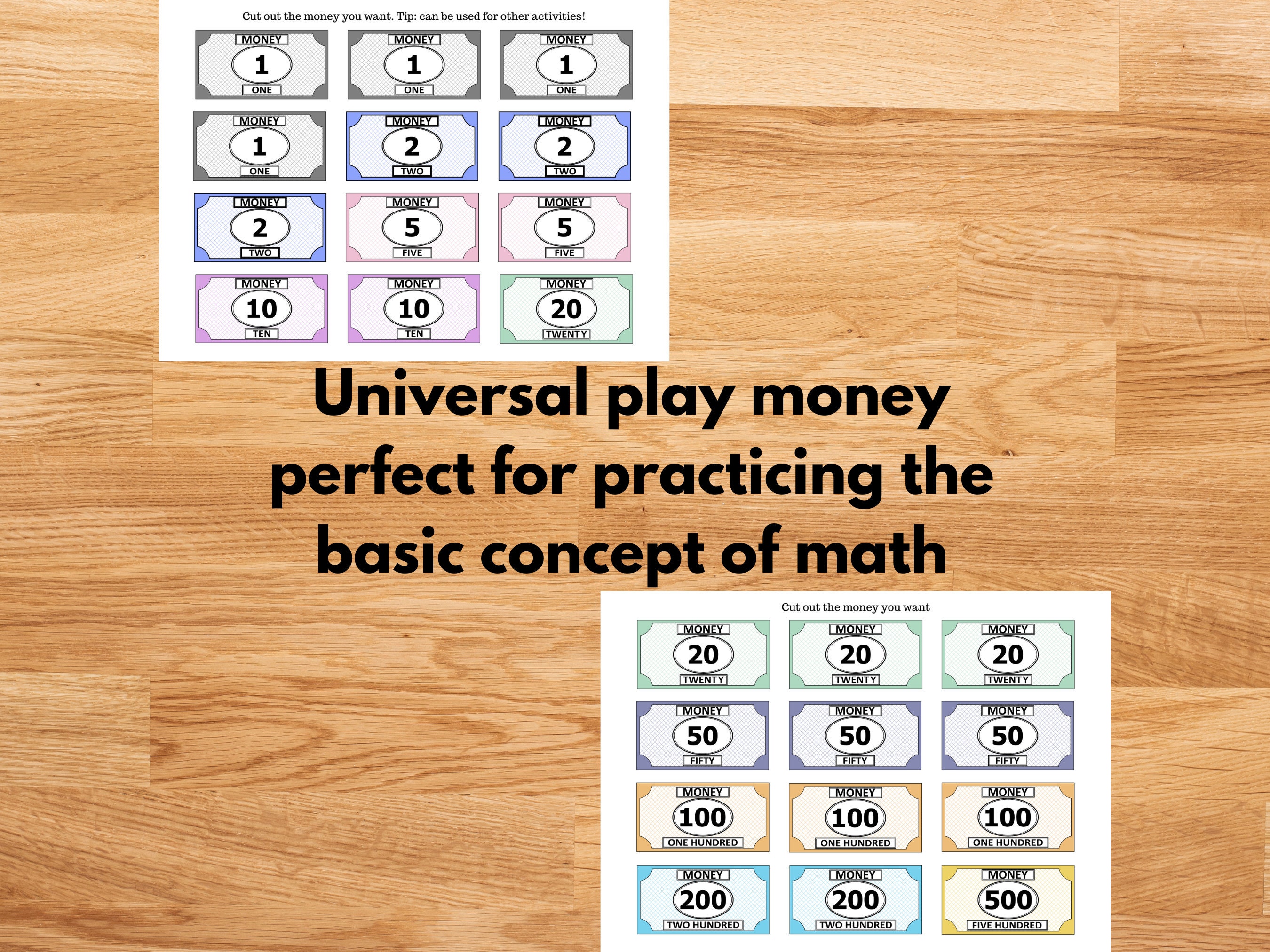 Grocery Shopping Pretend Play Printable, Supermarket Grocery List ...