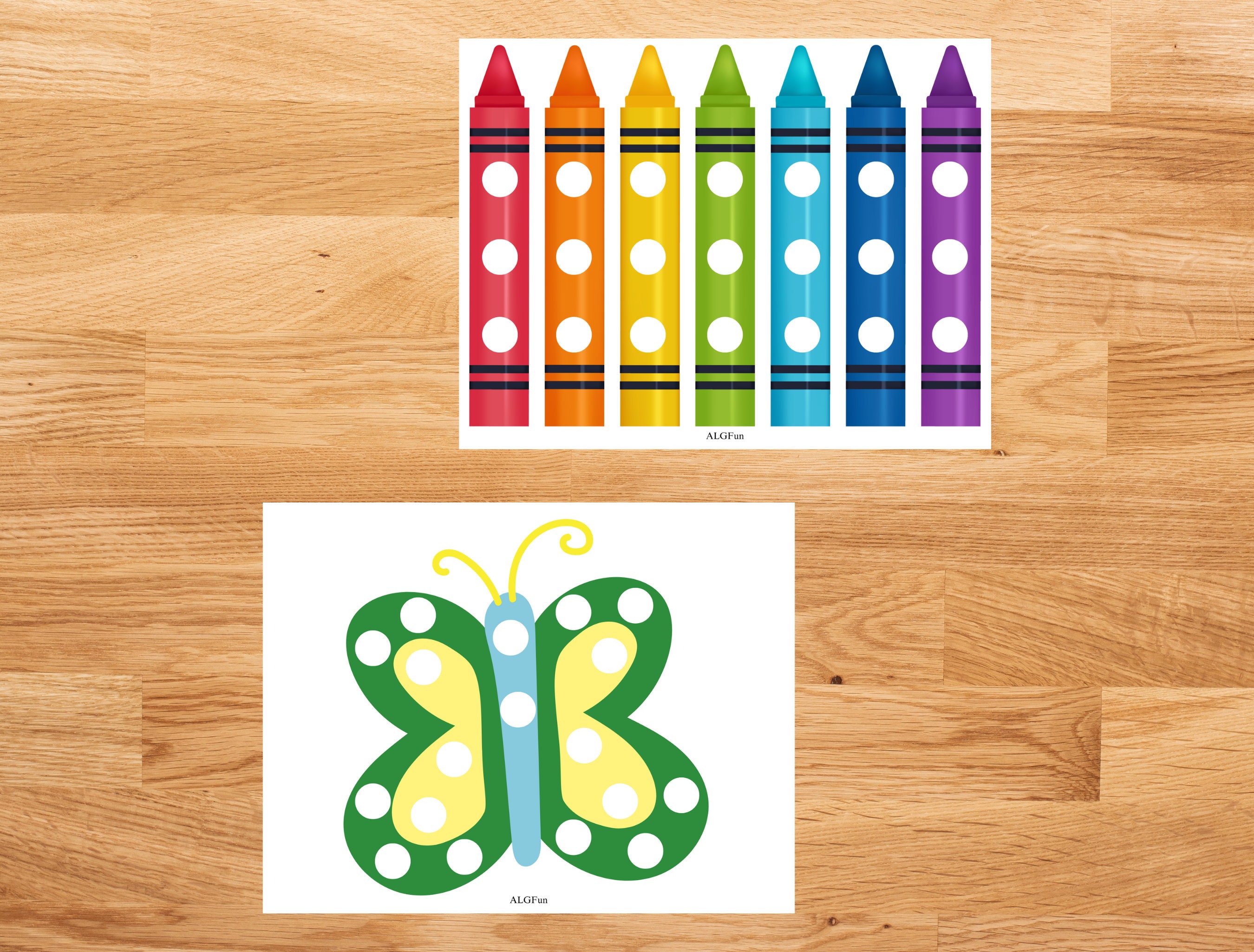 Dot Sticker Do-a-dot Picture Printable Activity for Toddlers, Perfect ...