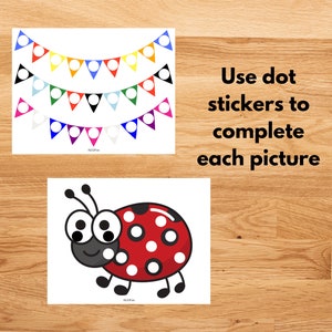 Dot Sticker Do-a-dot Picture Printable Activity for Toddlers, Perfect ...