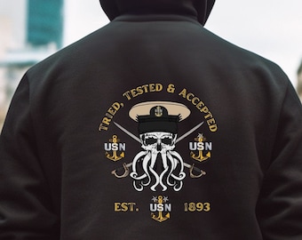 Chief, Senior Chief, Master Chief Tried Tested and selected Hoodie, gift for Chief, gift for SCPO, gift for MCPO, Chief swag