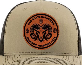 Old Goats Gathering 2026 Hat, navy chief lover hat, Senior Chief retired navy Master Chief trucker hat for chief lover, Old Goats gathering.