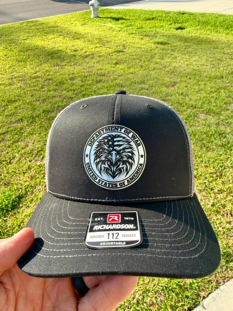 Department of War Eagle Patch Hat, Richardson 112 Trucker  display picture 1