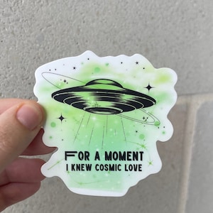 Giù cattivo adesivo