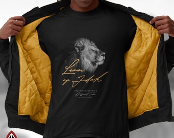 Lion of Judah mens shirt, Jesus Lion tee, Names of God, faith shirt, Christian Lion Shirt, Tribe of Judah Bible, Names of Christ