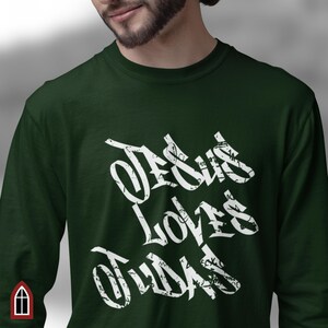 Camisetas cristãs, Jesus ama Judas Presentes cristãos, Presente de fé para homens que têm tudo, Pacote de cuidados Camisa Jesus, Roupas cristãs