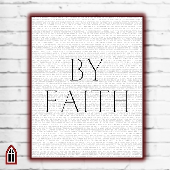 Faith Hebrews 11:1 Bible Verse T-Shirt Gift Mom Dad Preacher Faith Hebrews 11:1 Bible Verse T-Shirt Gift Mom Dad Preacher