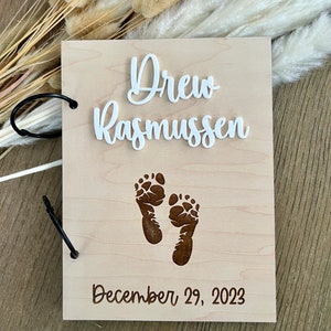 Porte-cartes personnalisé nouveau-né, Cadeau personnalisé pour bébé, Organiseur de cartes pour bébé, Cadeau personnalisé pour bébé, Cadeau pour un nouveau parent, Cadeau pour baby shower