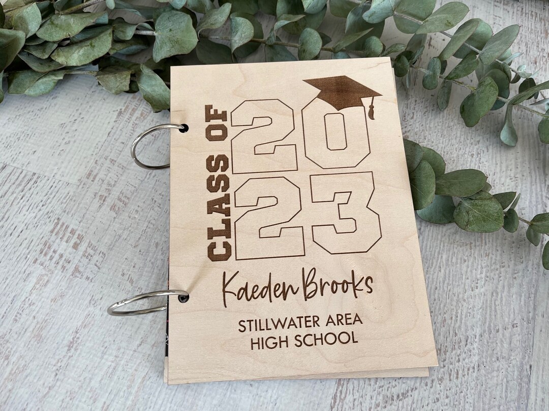 Personalized 2024 Graduation Card Holder, Graduation Gift, Card Organizer, Graduation Keepsake