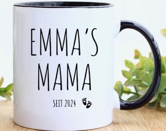 Personalisierte Tasse Erster Muttertag - Muttertagstasse - Muttertagsgeschenk- Tasse personalisiert Geschenk zum Muttertag - Geschenk Mama