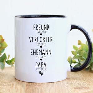 Cup to announce pregnancy - Dad cup personalized - You're going to be a dad surprise - Gift for an expectant dad - We're having a baby