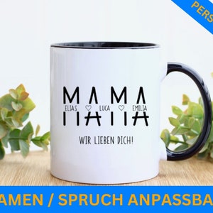 Personalisierte Tasse zum Muttertag Muttertagstasse Muttertagsgeschenk Tasse personalisiert Geschenk zum Muttertag Geschenk Mama Bild 2