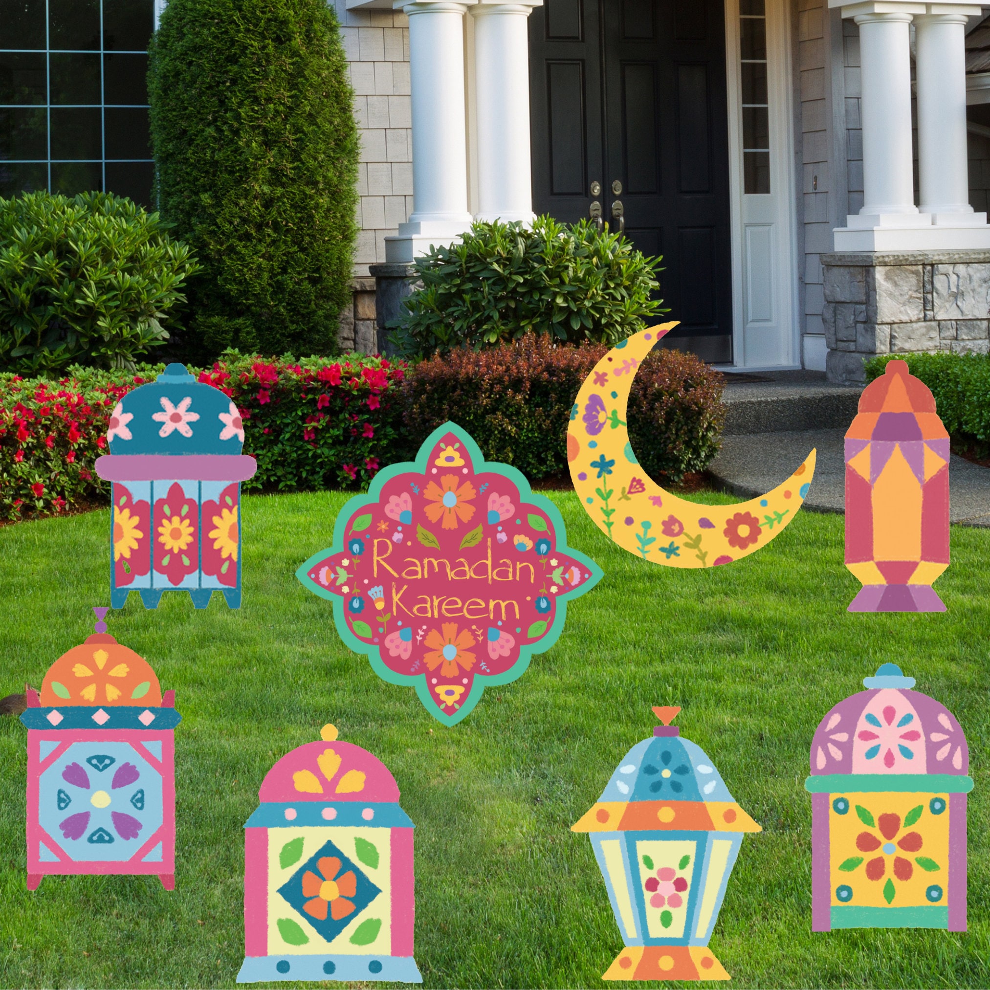 Gardens of Faith Ramadan and Eid Yard Sign With Stakes - Outdoor ...