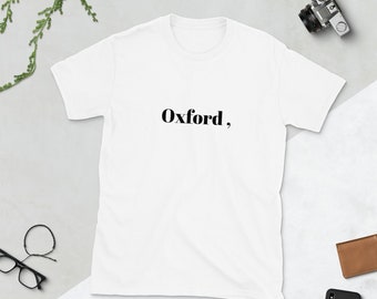 Oxford Komma Kurzarm T-Shirt - Weitere Farben erhältlich