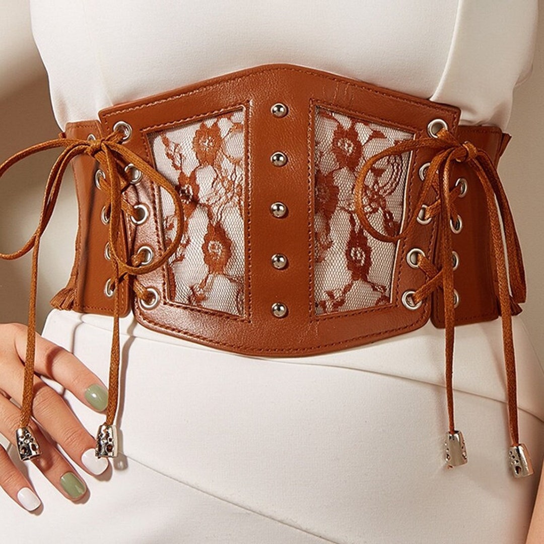 lockable corset belt