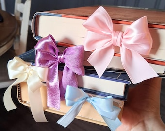 Satin Bow Bookmark