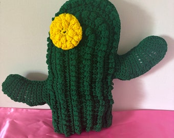 Crochet Cactus Thow pillow