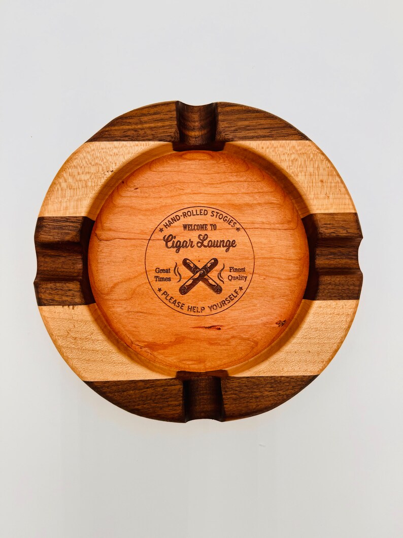 Personalized Cigar Ashtray Etsy