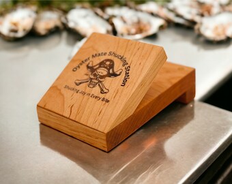 Oyster Shucker | Dock for Shucking Oysters | Shellfish Opening Tool | Oyster Knife | **Shipping Included at No Cost**