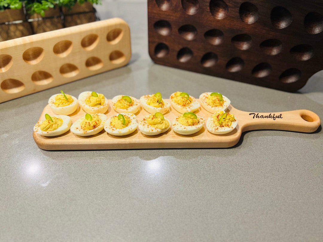 Deviled Eggs Tray Charcuterie & Cheese Serving Tray Etsy