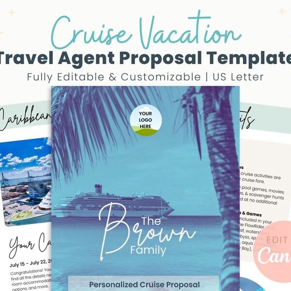 Traveljoy Cruise Template Etsy
