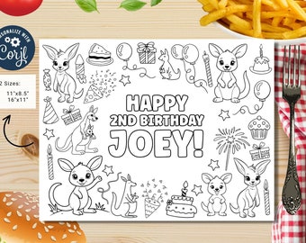 Kangaroo Paper Craft Printable Australian Animal Finger Puppet Kids ...