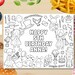 Editable Magic Show Coloring Page | Girl | Placemat Coloring Page | Any ...