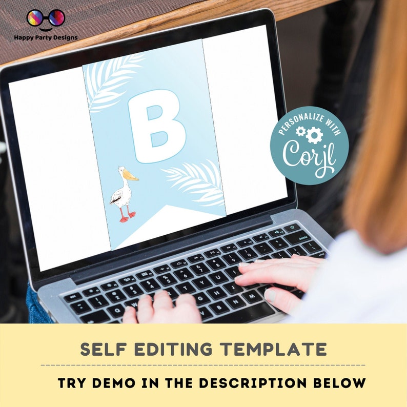 Blue Pool Baby Bash Banner Printable Baby Bash Party Banner - Etsy