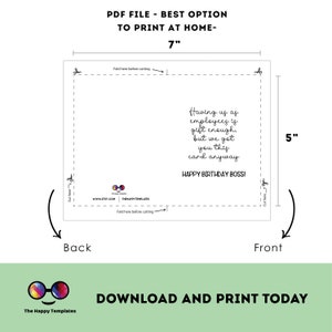 Printable Happy Birthday Card | birthday Greeting Card | Happy Birthday ...