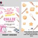 Editable Baking Invitation Baking Birthday Invitation Printable ...
