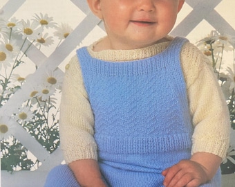 Martine Pullover und Pullover PDF Strickmuster, Pullover und Pullover Stricken für Kinder