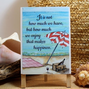 Enjoy #H2 - Inspirational Quote, Appreciate Quote, Gratitude Quote, Home Decor Gift, Art Quote Print