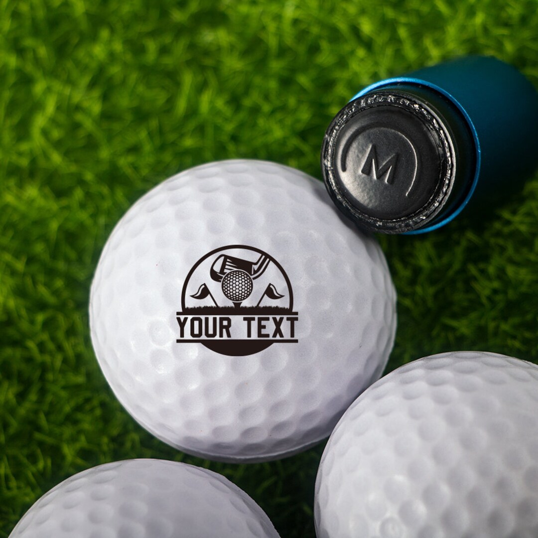 Custom Golf Ball Stamp Metal Golf Stamp Gift for Golfer Etsy