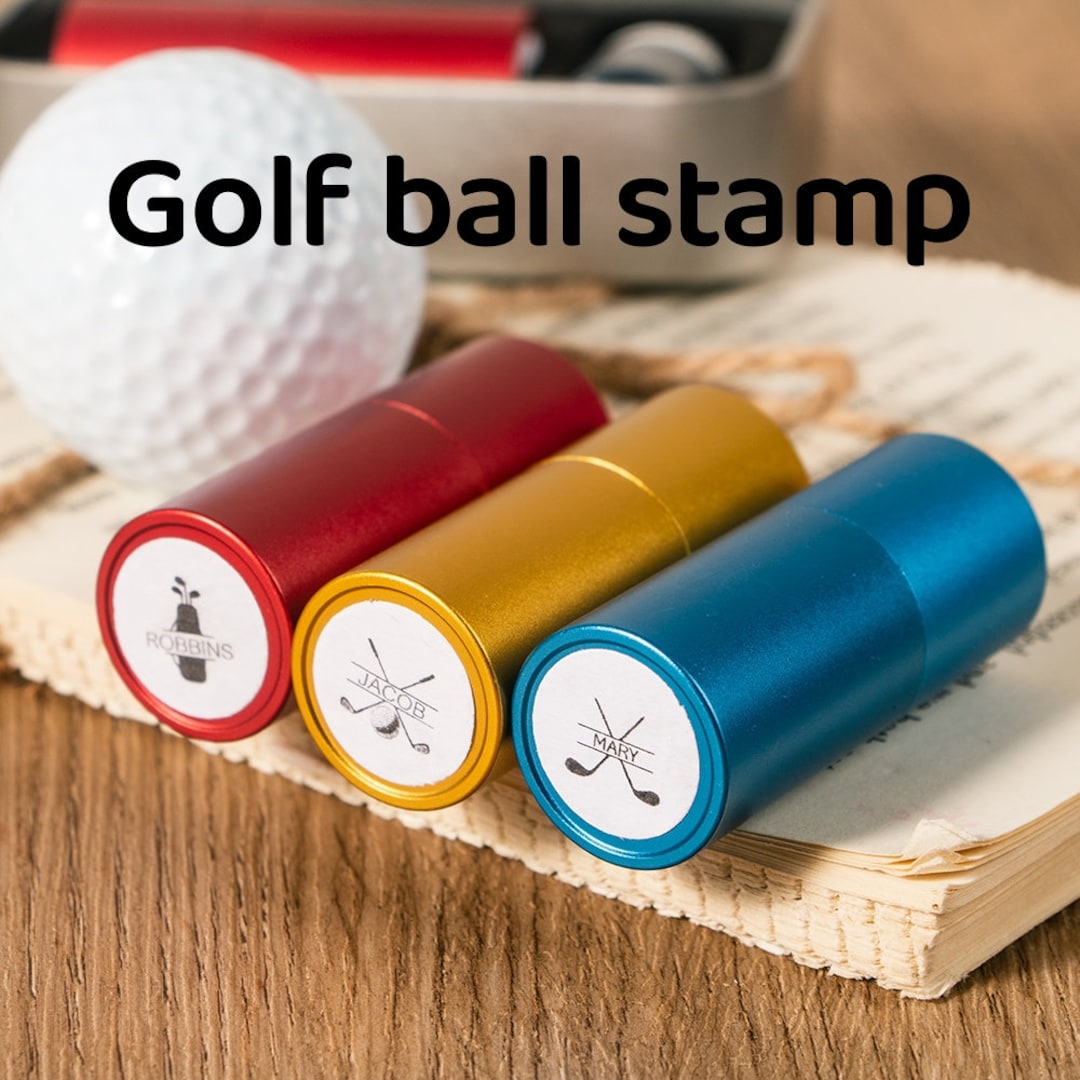 US Business Custom Golf Ball Stamp Personalized Selfink Golf Ball
